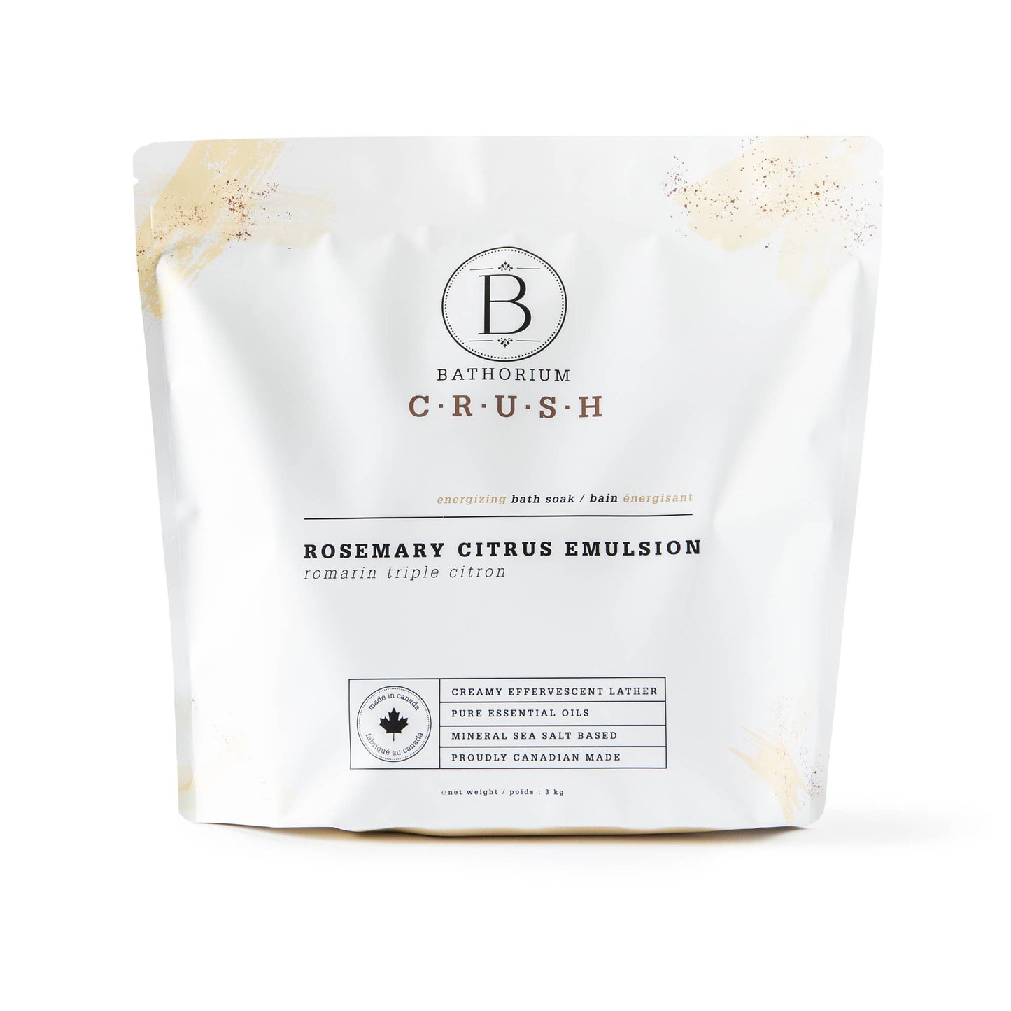 Bathorium - Rosemary Citrus Emulsion 3kg Crush Bath Soak