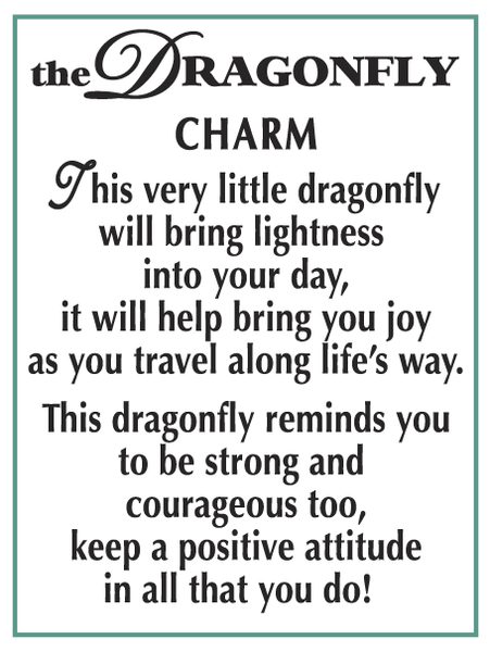 Dragonfly Charm