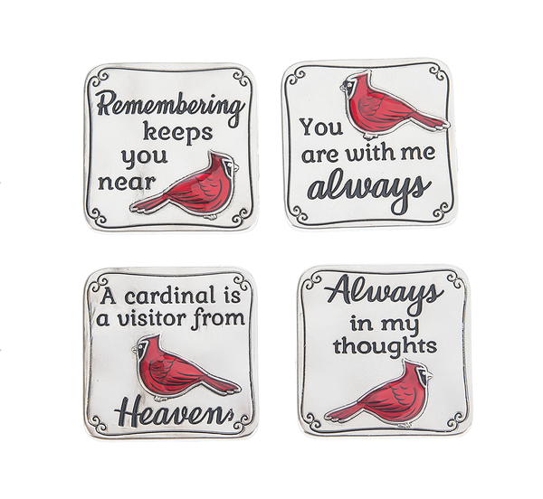A Cardinal Is A Visitor From Heaven Charms