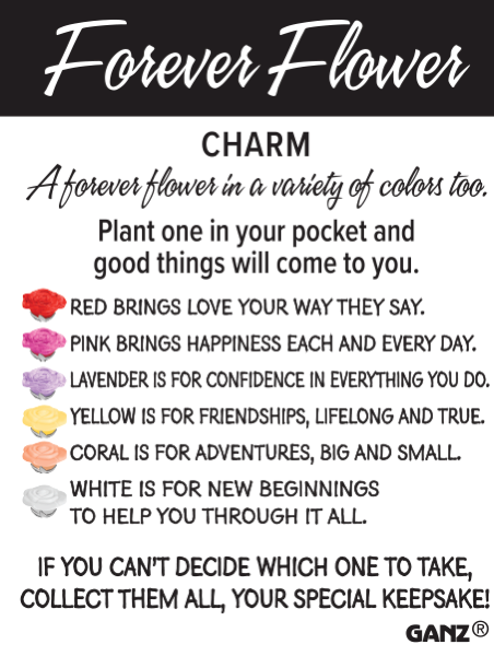 Forever Flower Charm