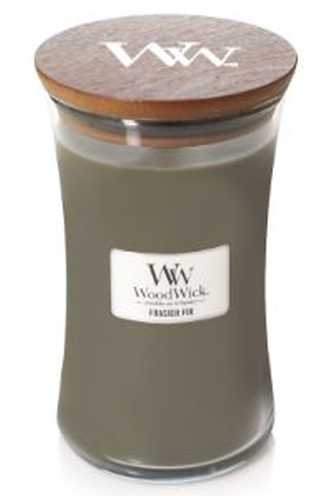 Large Woodwick Hourglass Jar