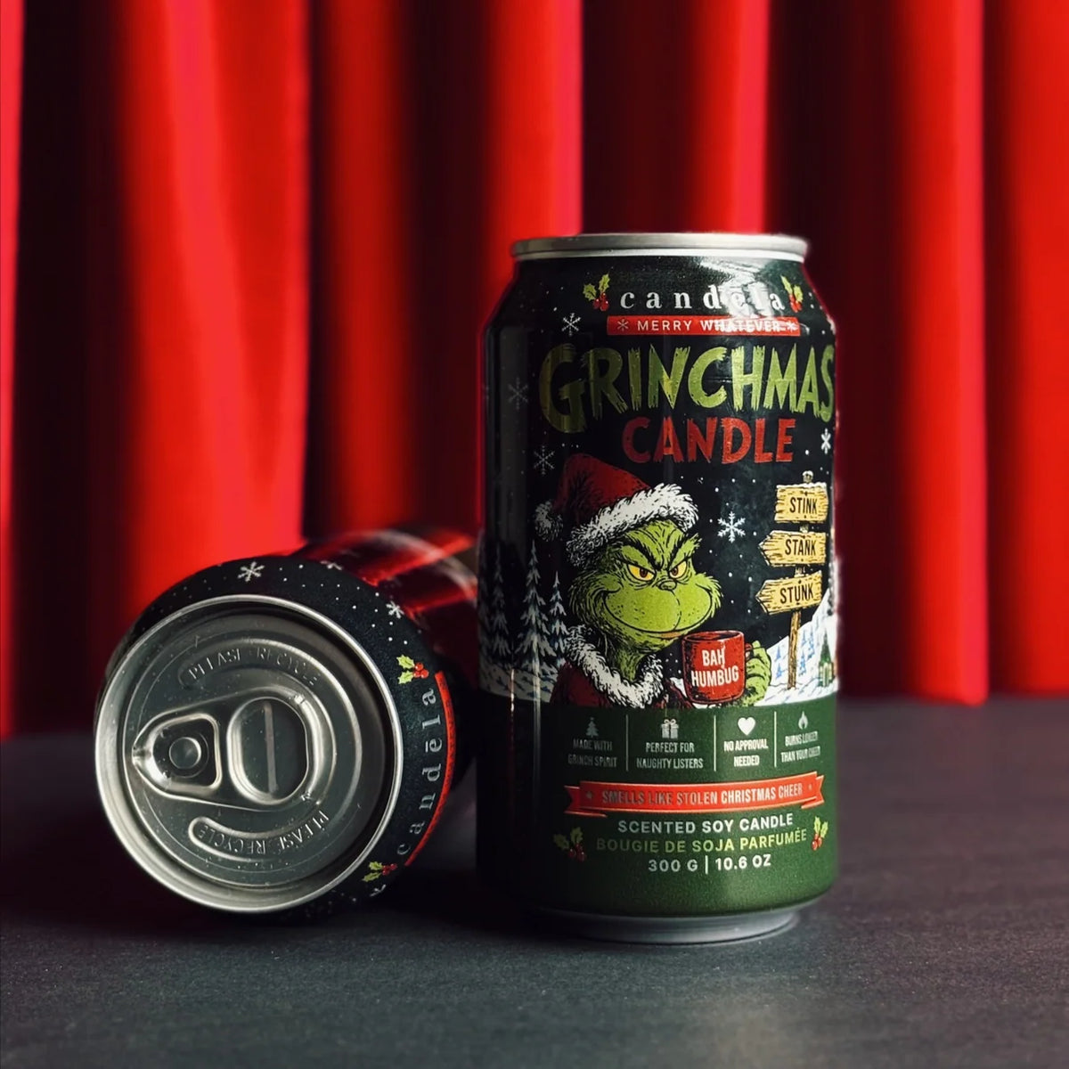 Grinchmas Candle