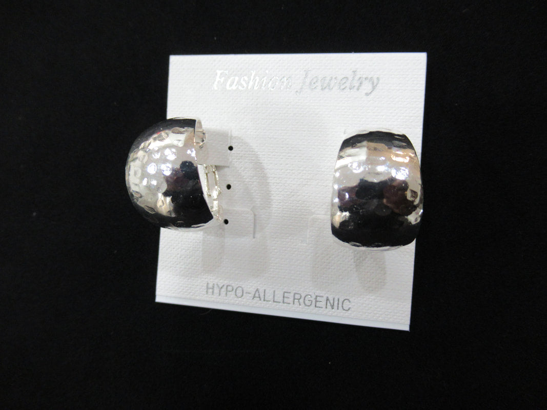 Wide Hoop Earrings
