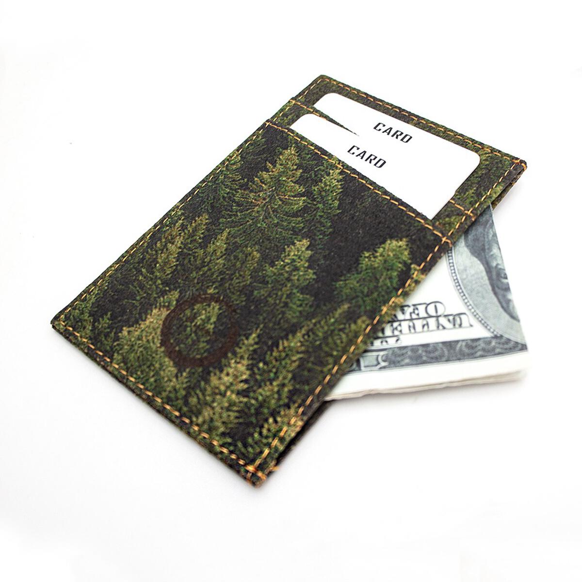 Minimalist Cork Card Holder