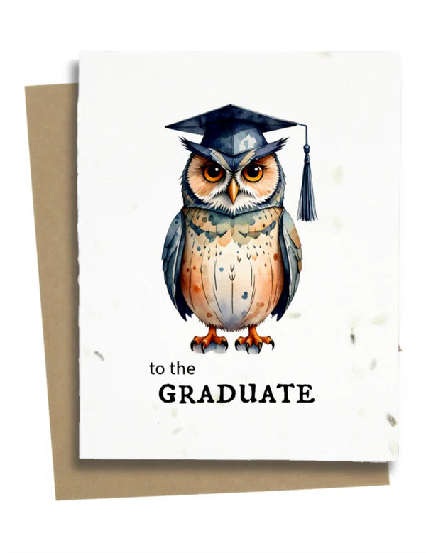 Owl Graduation Card - OGC