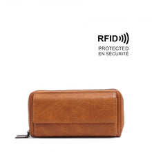 Load image into Gallery viewer, Florrie Double Zip-Around Wallet