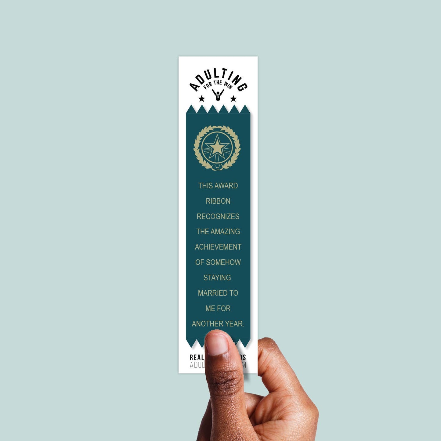 AdultingFTW - Anniversary Adulting Award Ribbon