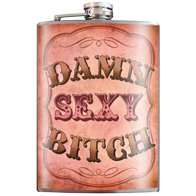 Trixie & Milo - Flask - Damn Sexy Bitch