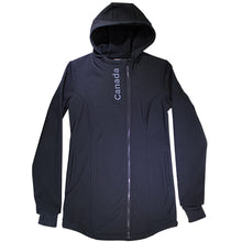 Load image into Gallery viewer, Ladies Canada Long Fitted Hooded Jacket