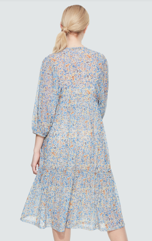 Mesh Tiered Dress