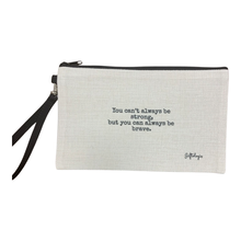 Load image into Gallery viewer, Linen Zippered Bag