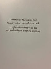 Load image into Gallery viewer, #128 - Congrats/Finally