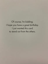 Load image into Gallery viewer, #168 - Terrible Birthday