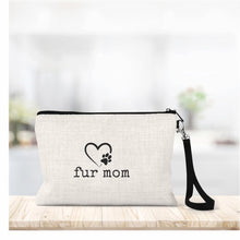 Load image into Gallery viewer, Linen Zippered Bag
