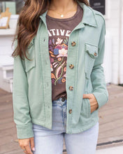 Load image into Gallery viewer, Homecoming Terry Shacket