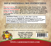 Load image into Gallery viewer, Carmie's Kitchen - Dip & Cheesecake Ball Mixes SALE