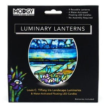Load image into Gallery viewer, Luminary - Louis C. Tiffany Iris Landscapes
