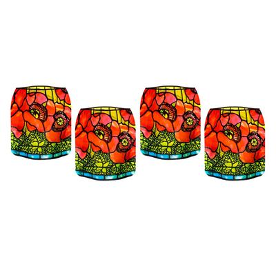 Luminary - Louis C. Tiffany Poppies