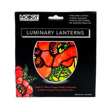 Load image into Gallery viewer, Luminary - Louis C. Tiffany Poppies