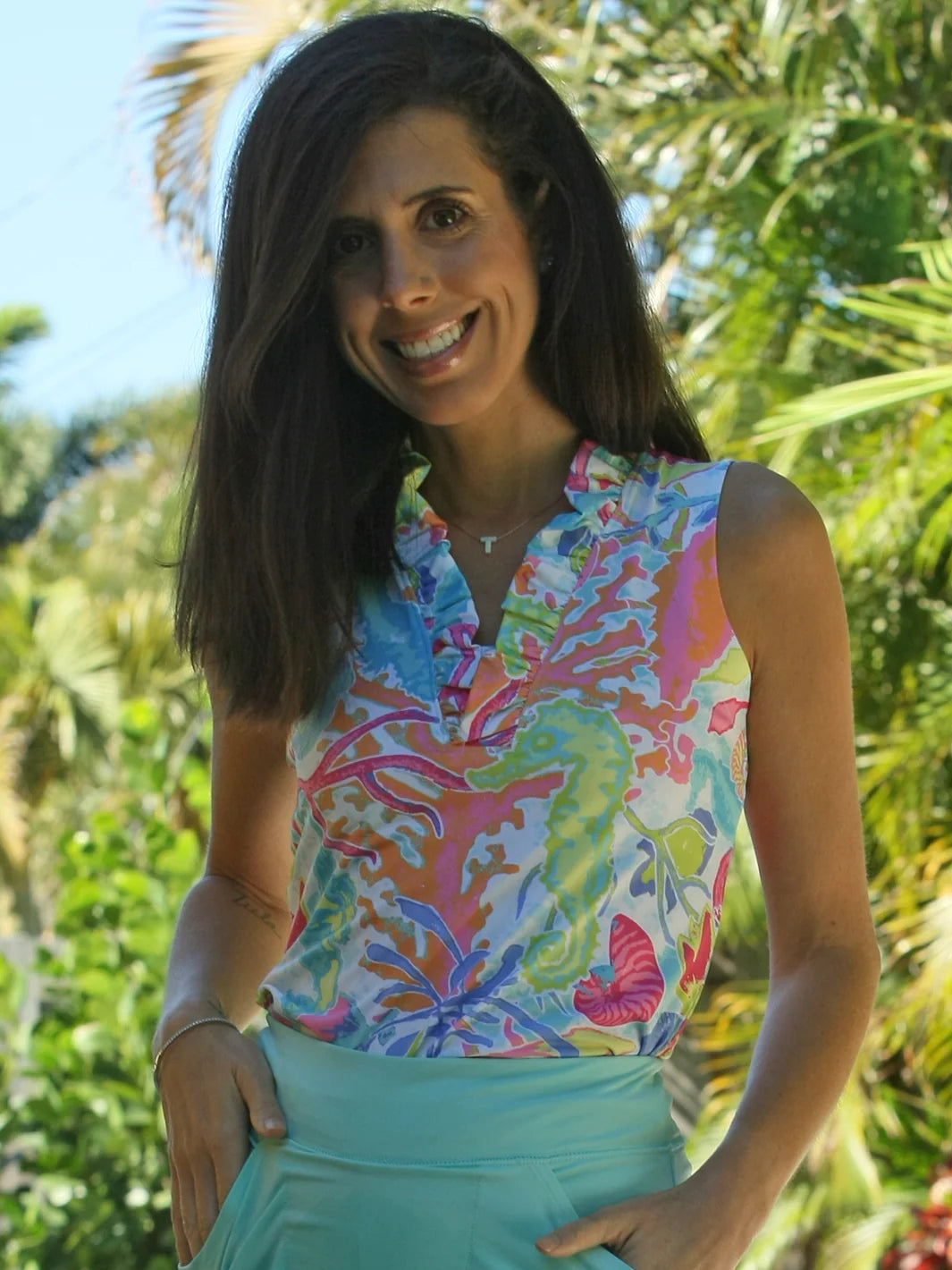 Calla Ruffle Top
