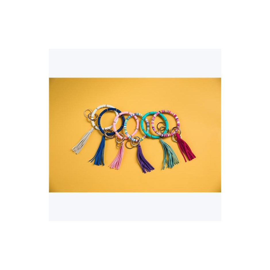 Beaded Key Ring