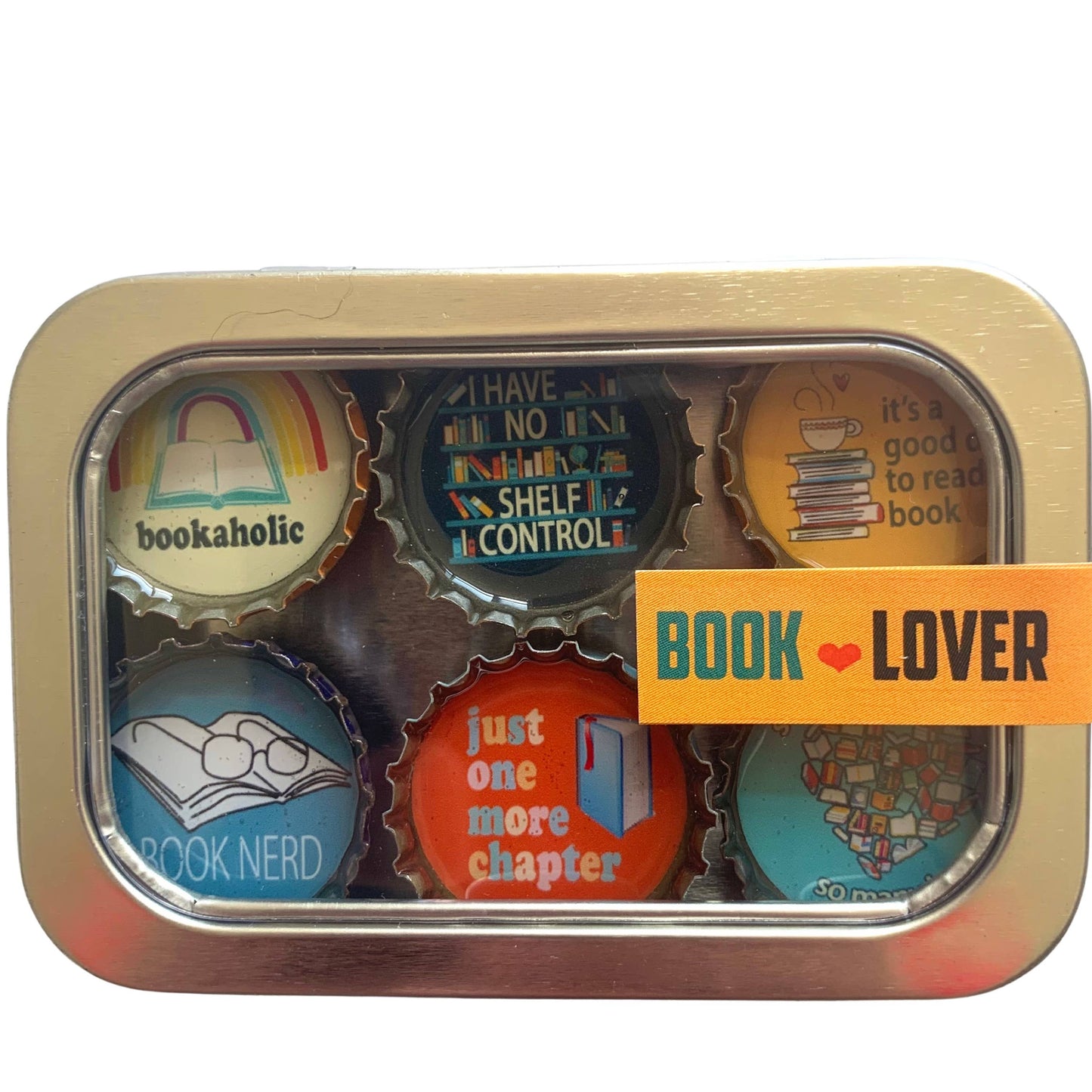Kate's Magnets - Book Lover Magnet - Six Pack