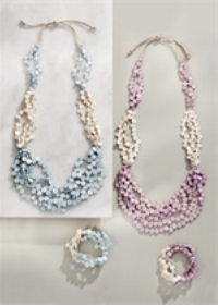 Beach Necklace and Bracelets
