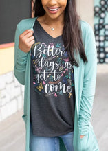 Load image into Gallery viewer, Perfect V Neck Graphic Tee