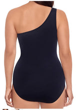 Load image into Gallery viewer, Colourblock One Shoulder Tank