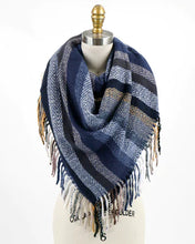 Load image into Gallery viewer, Fall Fringe Scarf