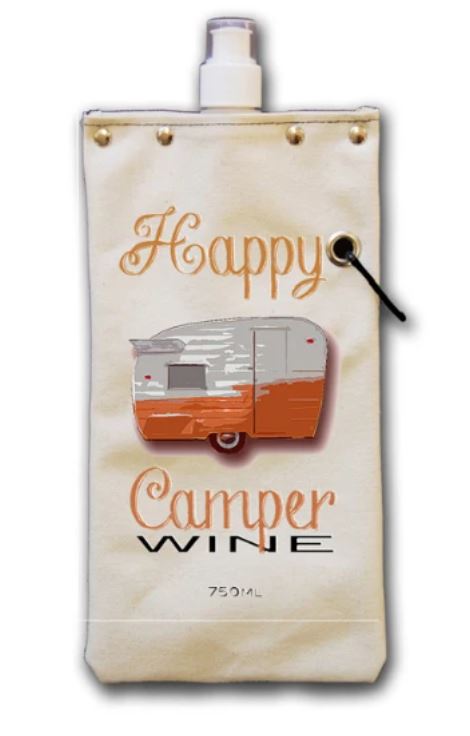 Life Happens Wine Helps 750ml/25oz Canvas Canteen