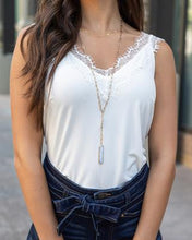 Load image into Gallery viewer, Lace Trim Cami SALE