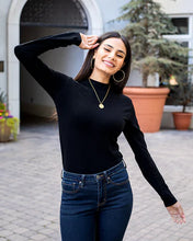 Load image into Gallery viewer, Mock Neck Long Sleeve Perfect Fit Top SALE