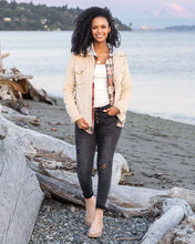 Load image into Gallery viewer, Sherpa Corded Jacket SALE