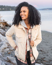 Load image into Gallery viewer, Sherpa Corded Jacket SALE