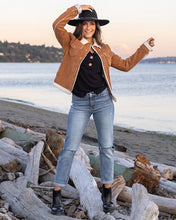 Load image into Gallery viewer, Sherpa Corded Jacket SALE