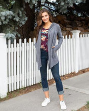 Load image into Gallery viewer, Snow Day Hooded Cardi SALE