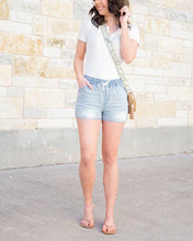 Load image into Gallery viewer, Stretch Chambray Shorts