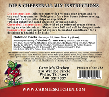 Load image into Gallery viewer, Carmie's Kitchen - Dip & Cheesecake Ball Mixes SALE