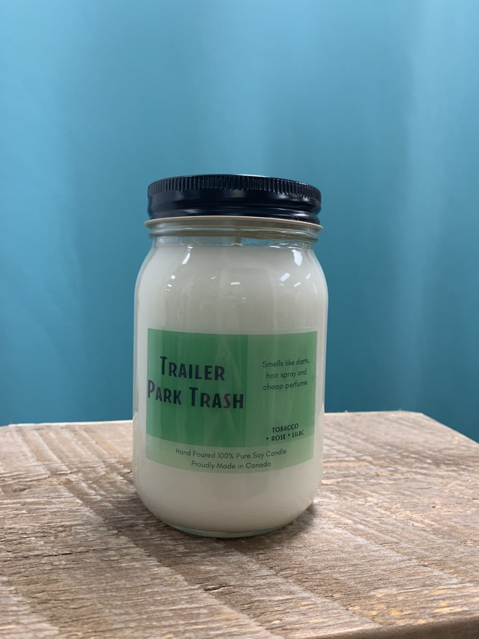 Trailer Park Trash Candle