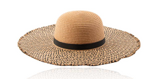 Load image into Gallery viewer, Raffia Sunhat Elsie & Zoey