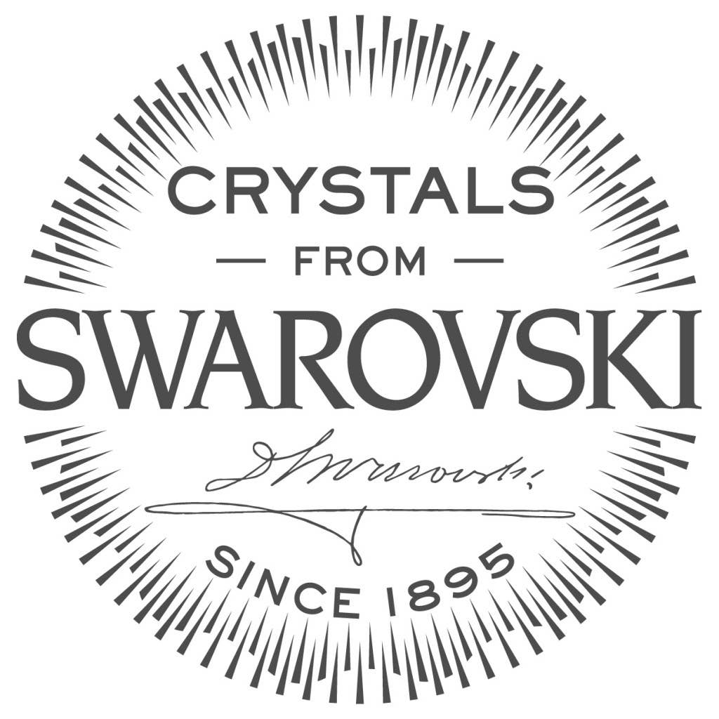 Swarovski CZ Pendant & Earrings Set: February