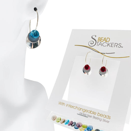 LTMT26  - Earrings come with 9 interchangeable colours.