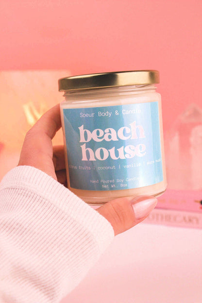 Beach House Soy Candle