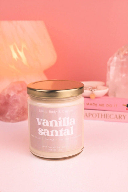 Vanilla Santal Soy Candle