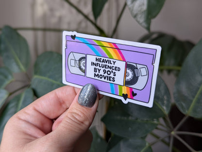 Sticky Moods - Heavily influenced by 90s movies sticker, nostalgia, y2k