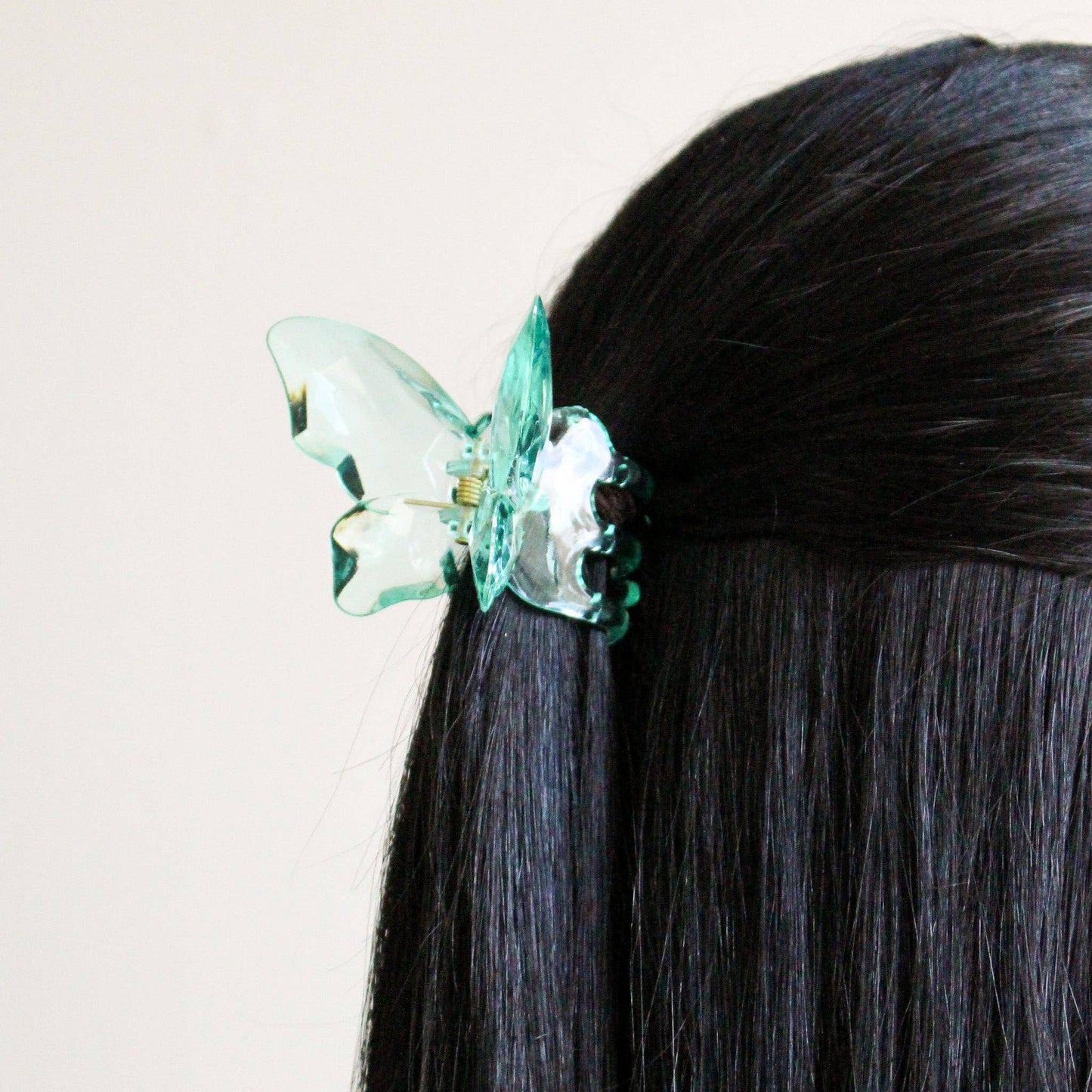 La-a SOLE - Butterfly Claw Clip | Blue