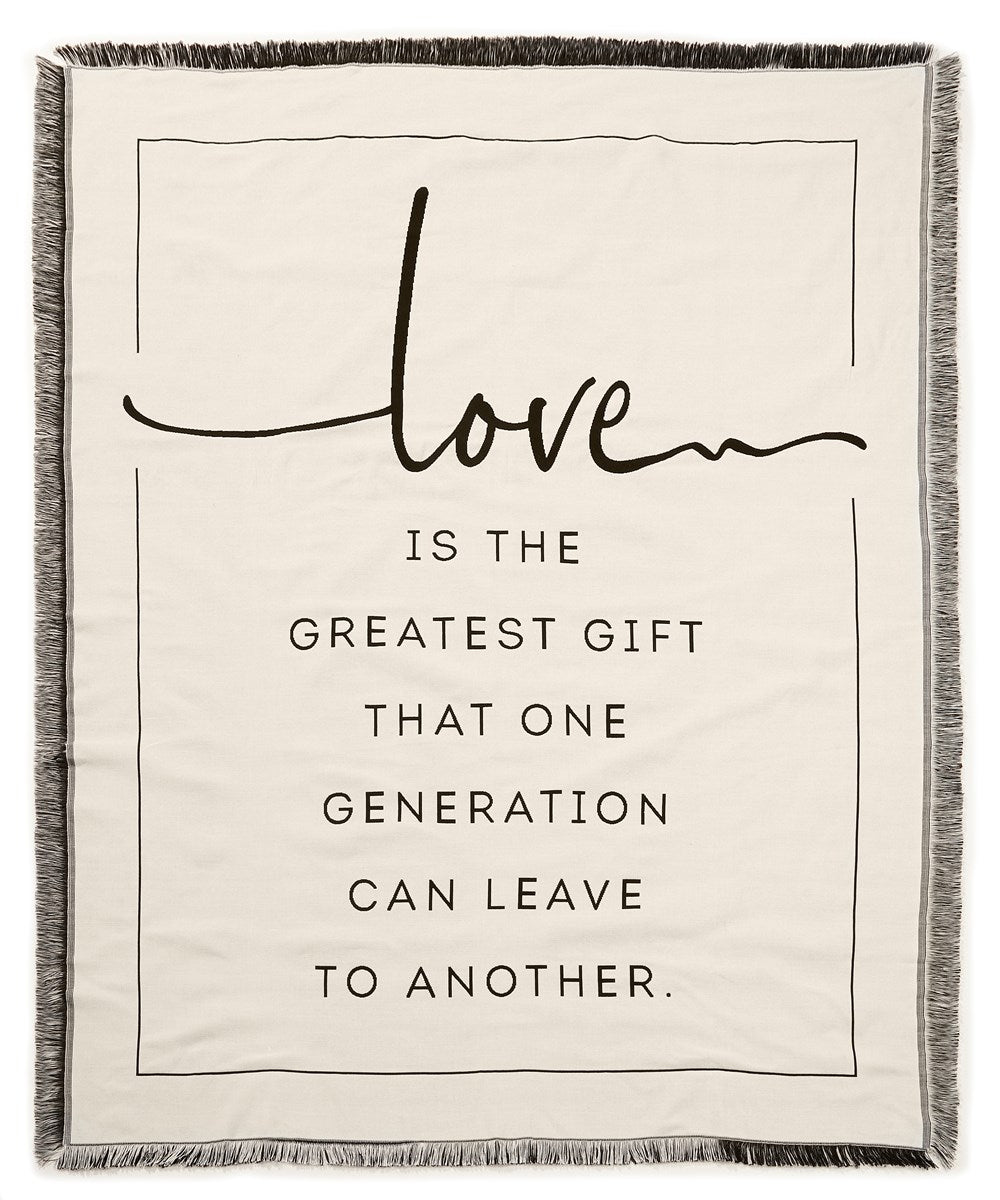 Sentiment Throw Blanket