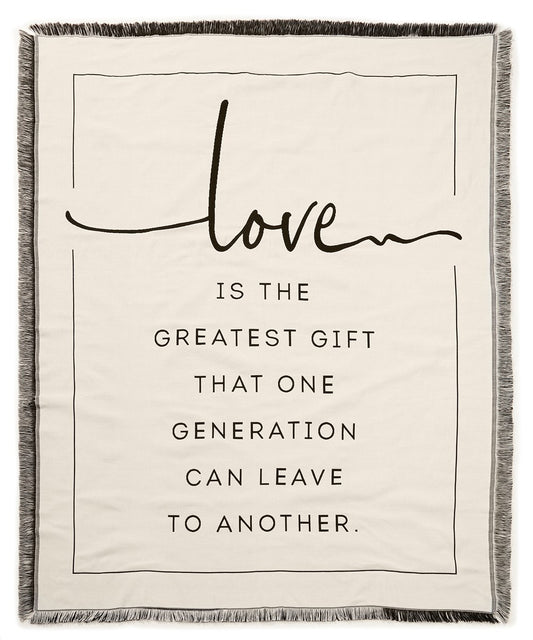 Sentiment Throw Blanket