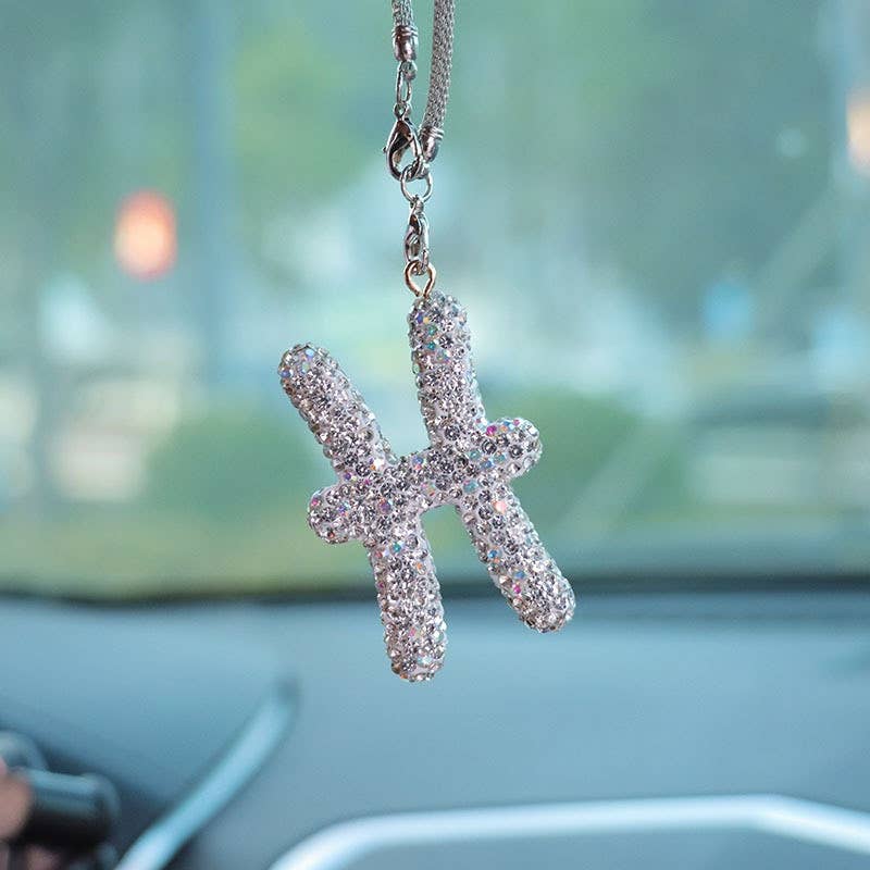 Crystal Zodiac Car Charm